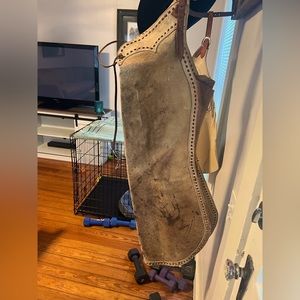 Authentic west texas COWBOY LEGGINS (chaps)